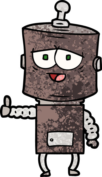 卡通机器人图片下载