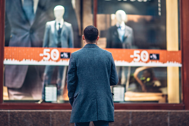 生活化的销售街景图片下载