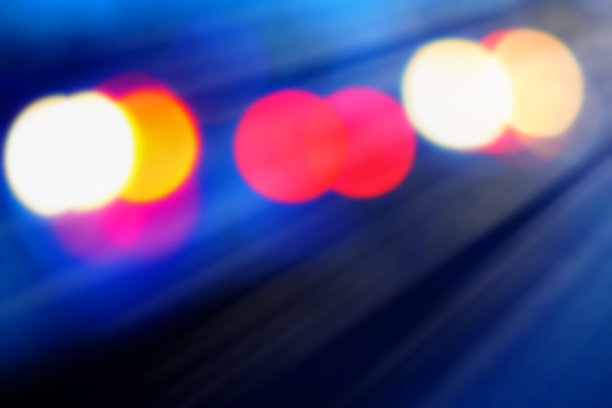 圣诞灯散景。模糊的光。设计元素。图片下载