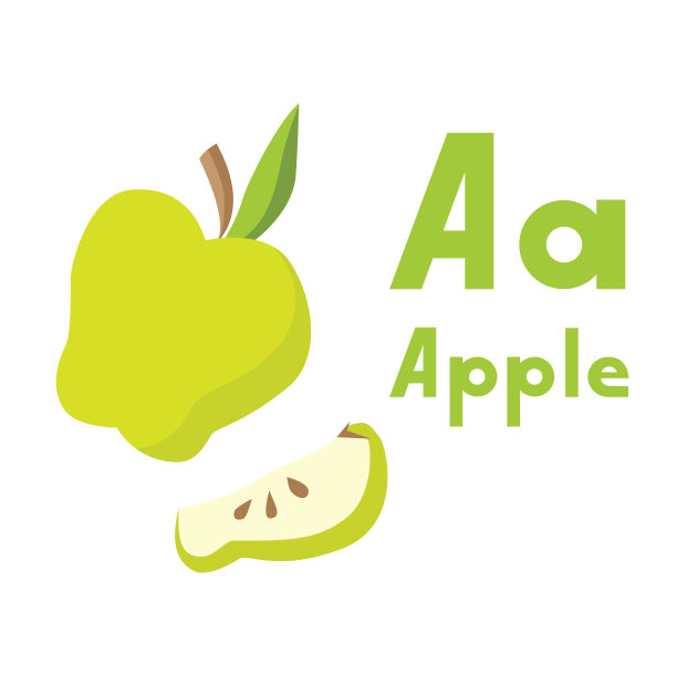 水果和蔬菜字母。图片下载