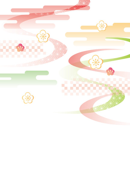 日本风格的模式素材图片