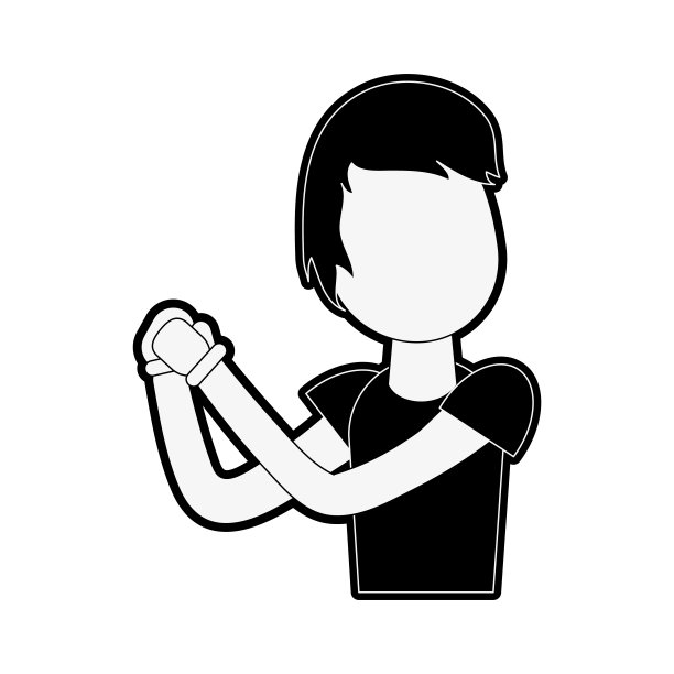 健身达人卡通形象图片下载