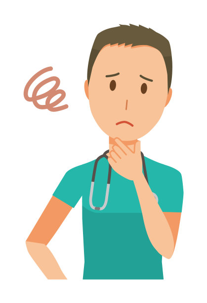 一位戴着绿色磨砂膏的男医生有麻烦了图片下载