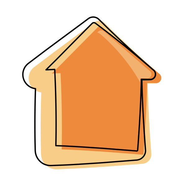 房子孤立的象征图片下载