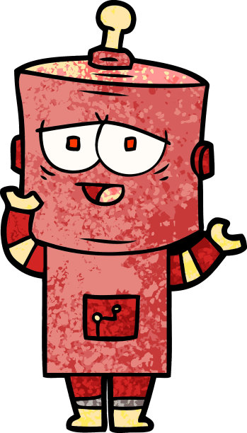 卡通机器人图片下载