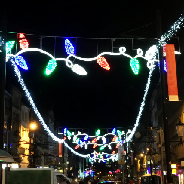 圣诞灯图片下载