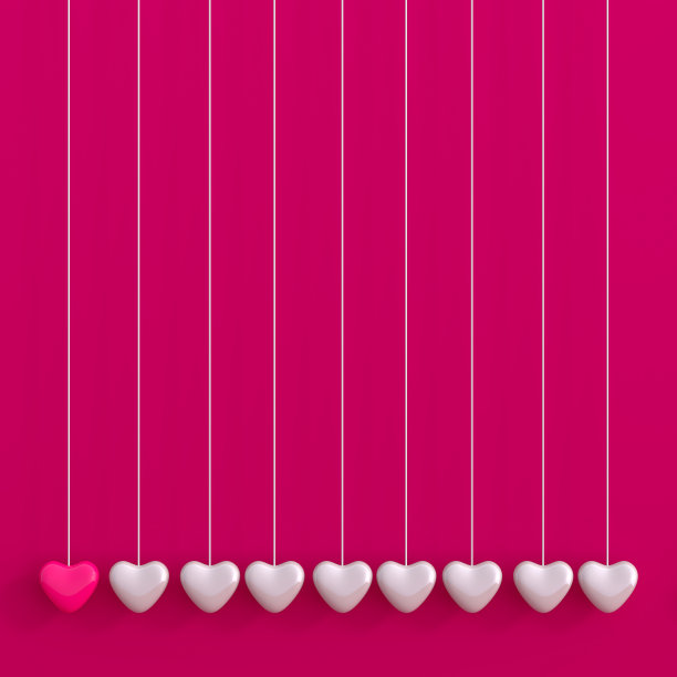 心形的情人节卡片图片下载