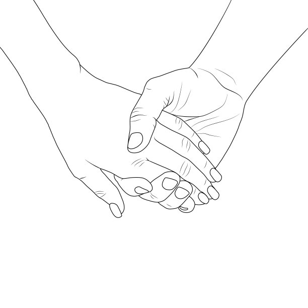 情侣手牵着手图片下载