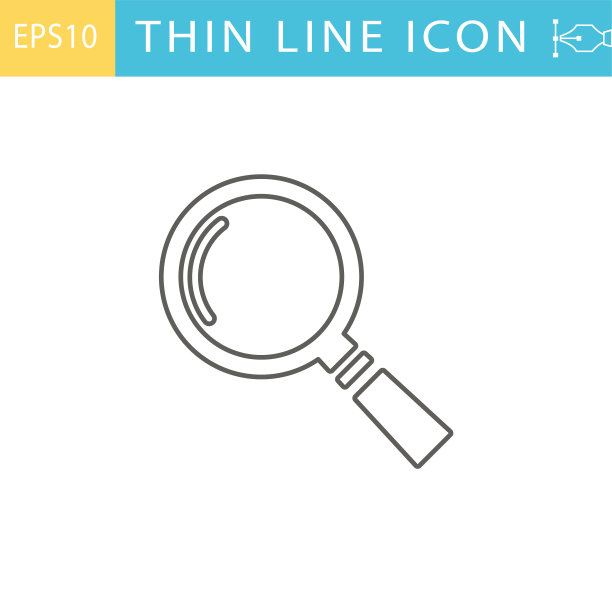 细线图标设置- Web元素图片下载