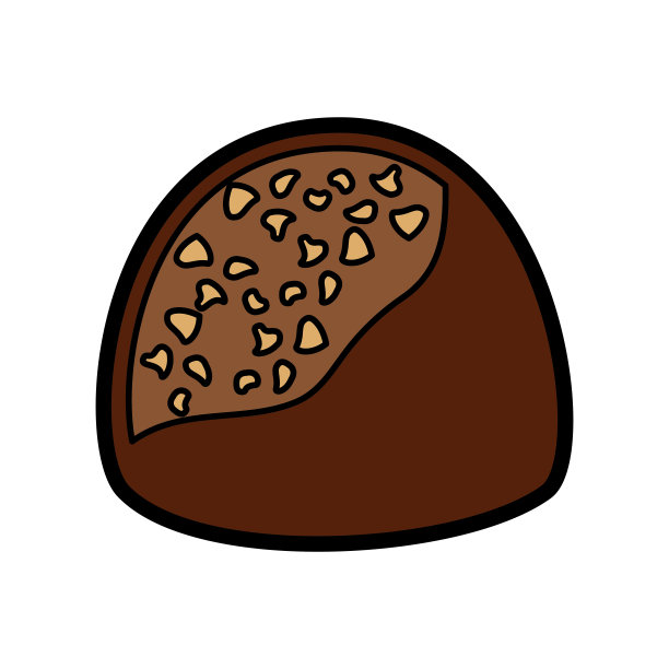 巧克力咬人图标图片下载