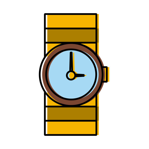 手表孤立的象征图片下载