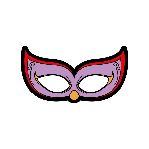 孤立的掩模设计图片下载