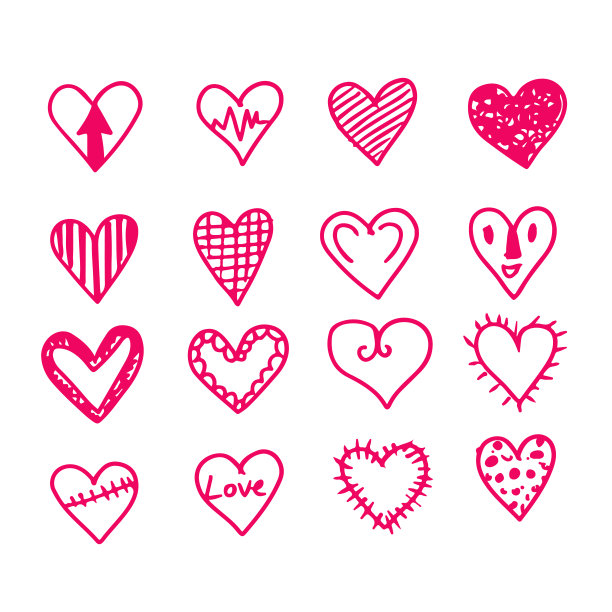 心的图标设计图片下载