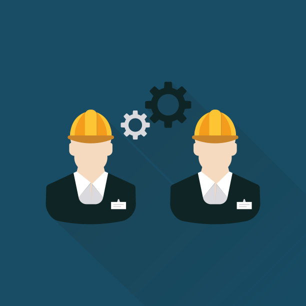 工程师平面图标图片下载