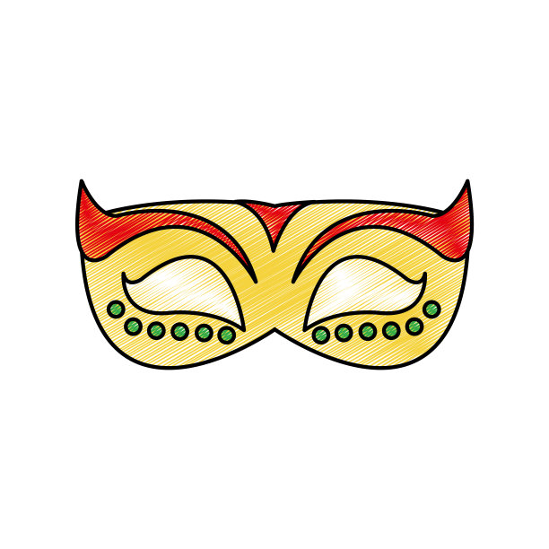 孤立的掩模设计图片下载