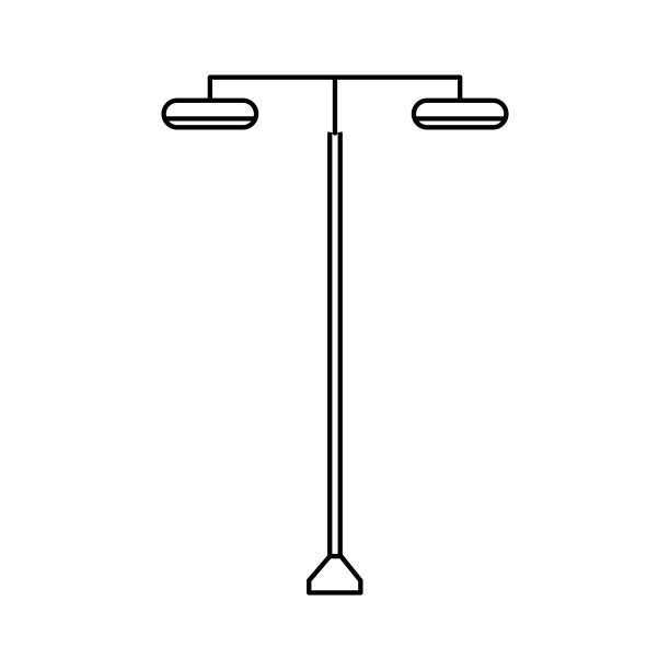 路灯图标图片下载