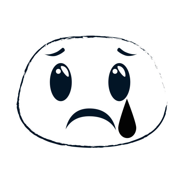哭脸表情符号图片下载