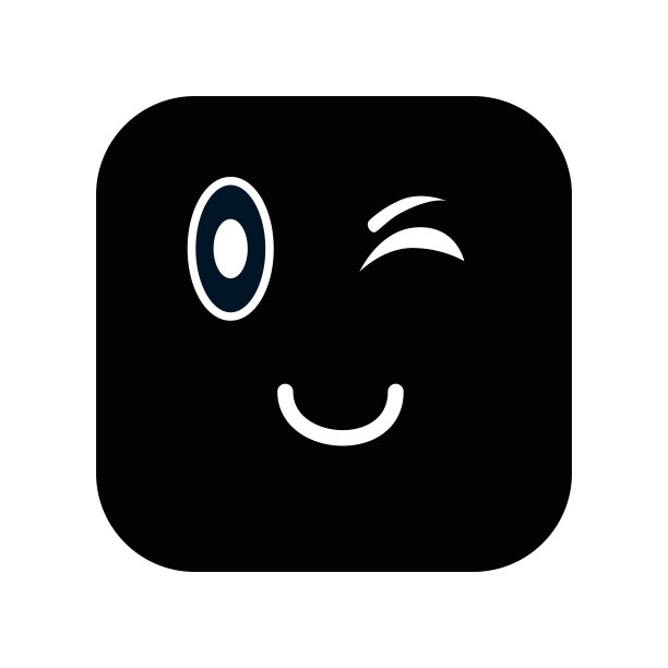 快乐方形表情图片下载