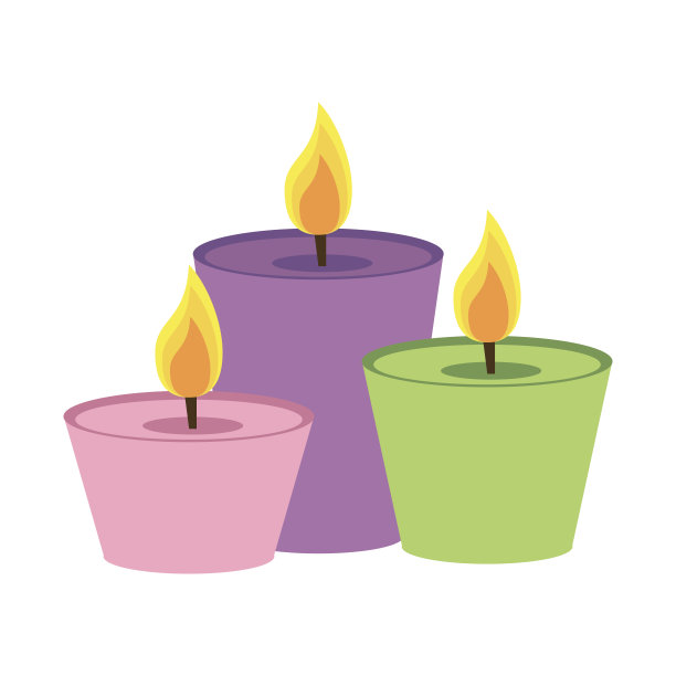 Spa蜡烛芳香疗法图片下载