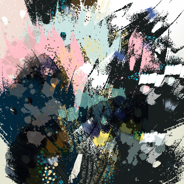 抽象的斑点背景在垃圾摇滚风格图片下载