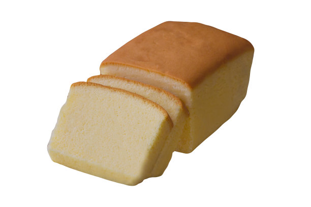 用剪切路径将黄油蛋糕或磅蛋糕切片到白色孤立的背景上。柔软可口，适合喝咖啡或下午茶。经典的自制蛋糕概念。图片下载