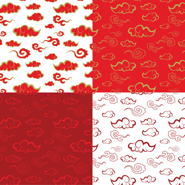 带有传统图案的中国图案图片下载