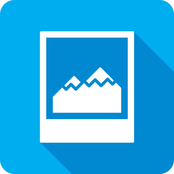 图片图标剪影山图片下载