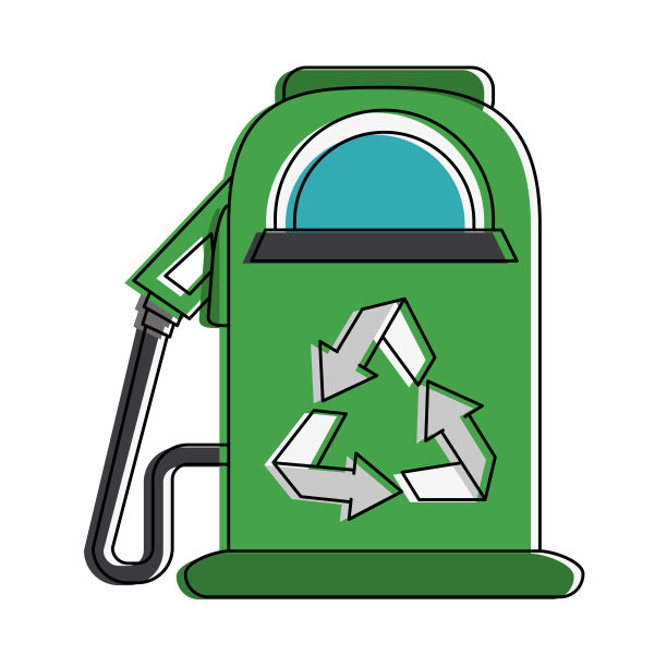 绿色燃料分配器图片下载