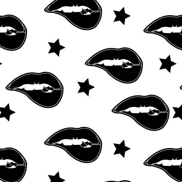 口的卡通背景图片下载