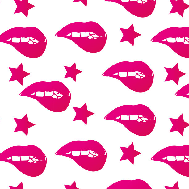 口的卡通背景图片下载