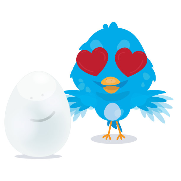 蓝色的鸟素材图片