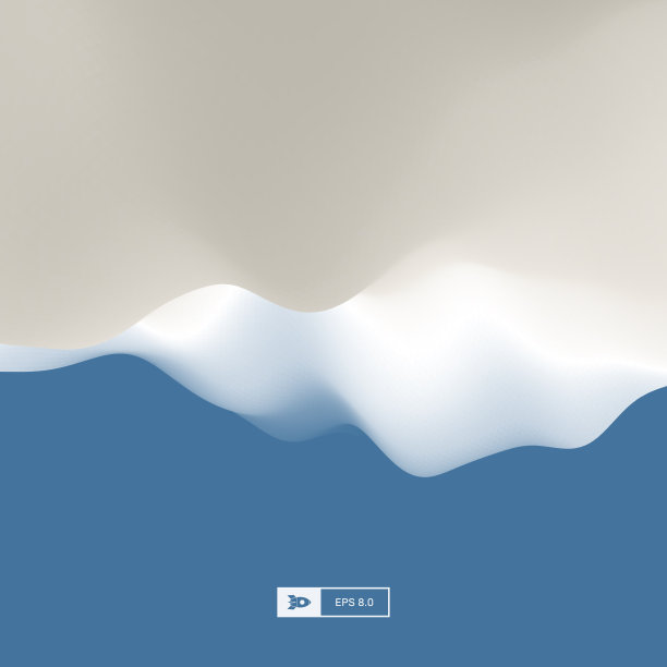 抽象景观背景。3d矢量插图。图片下载