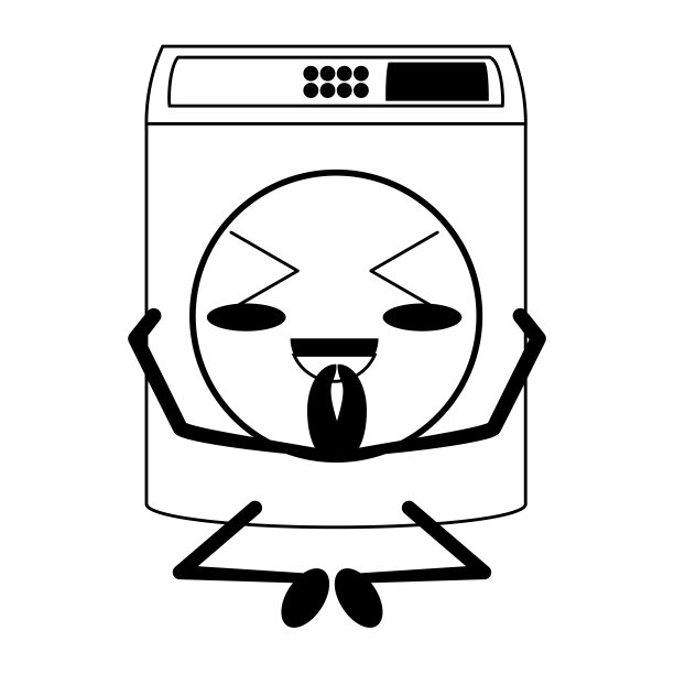 卡哇伊清洗用具设计图片下载