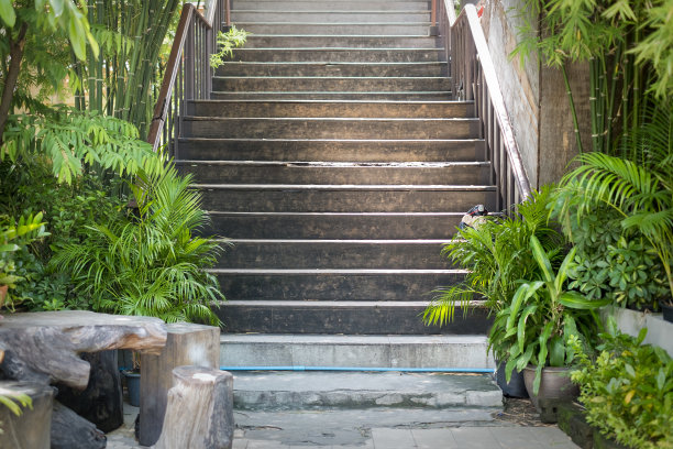 人行道楼梯室外和背景照片库存图片下载