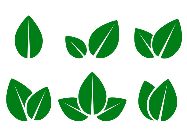 绿叶生态图标集图片下载