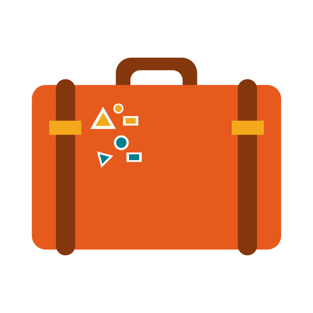 旅行手提箱象征图片下载