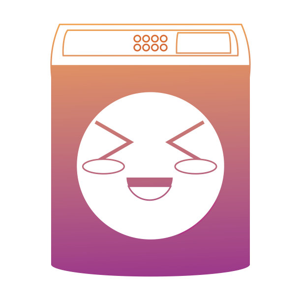 卡哇伊清洗用具设计图片下载