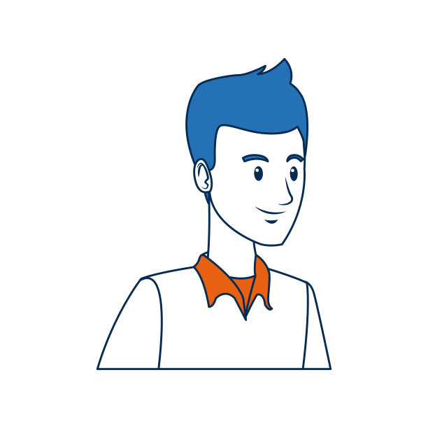 描绘一个年轻的学生图片下载