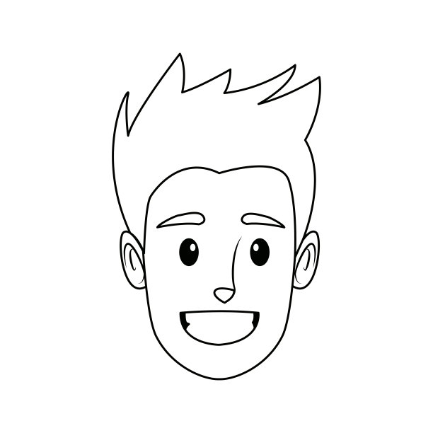 快乐男脸笑性格搞笑图片下载