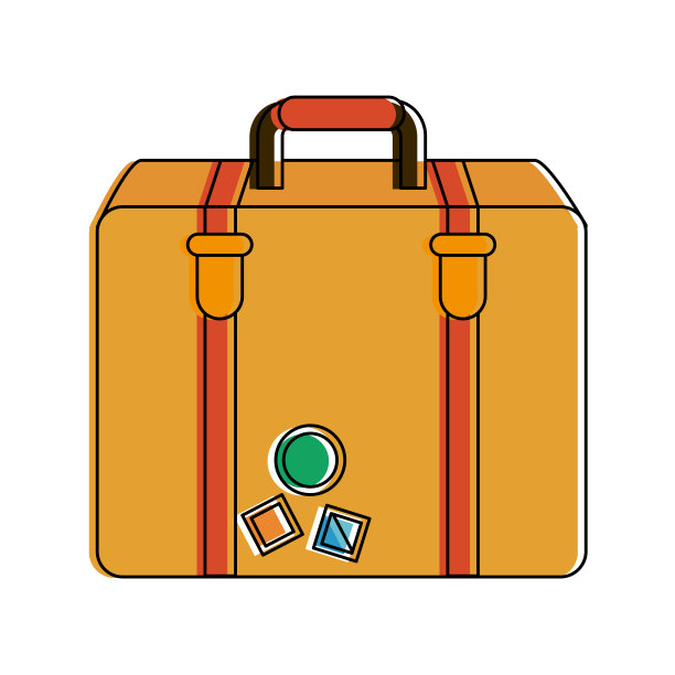 旅行手提箱象征图片下载