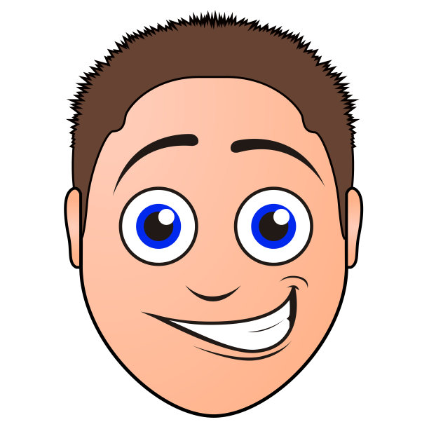 快乐的男人头像图片下载