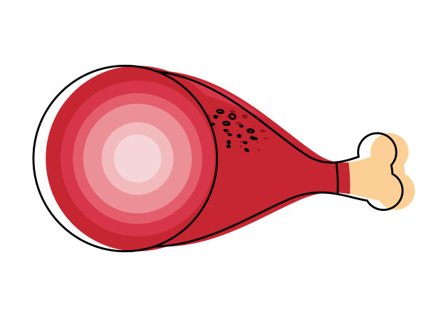 火腿腿图标图片下载