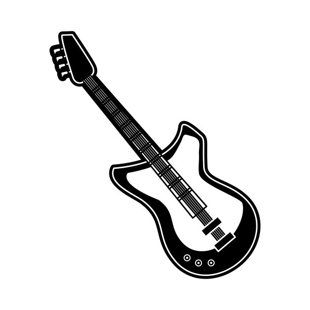 译文:吉他孤立图片下载