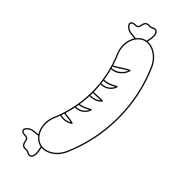 香肠图标图像图片下载