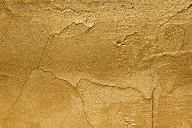 金色水彩纹理油漆染色素材图片