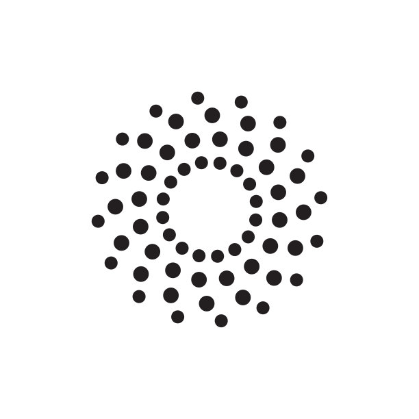 抽象圆形网点形式图片下载