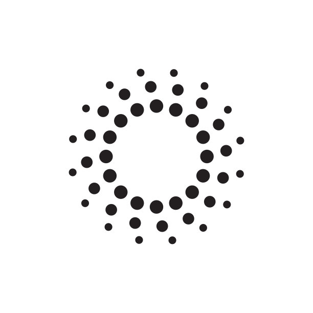 抽象圆形网点形式图片下载