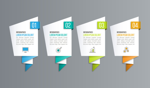 横幅信息图形设计模板图片下载