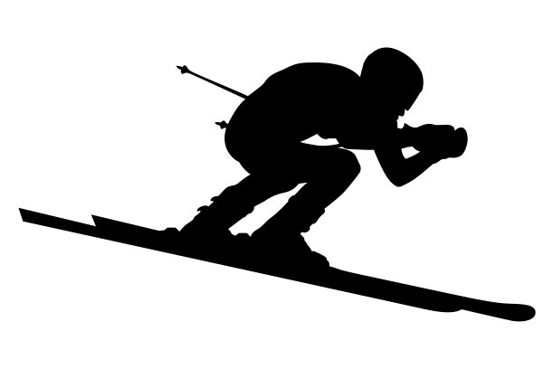 男性高山滑雪图片下载