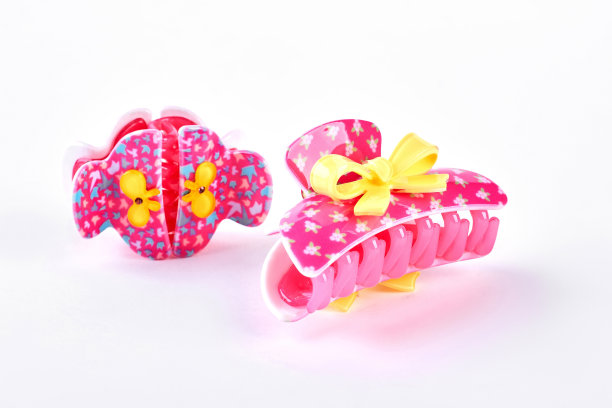 专为女孩准备的高质量发夹。图片下载